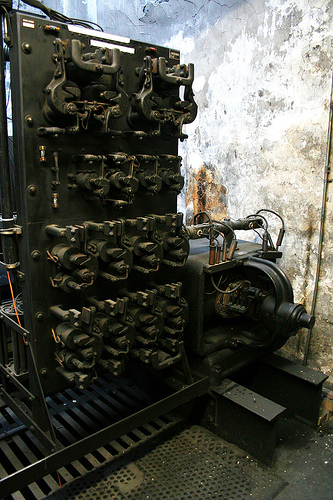 Elevators Old School Electromechanical Elevators Control System - High Resolution Geometric Textures for Desktop