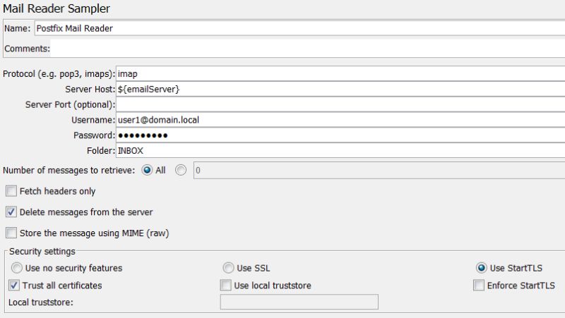 Email Am Trying To Implement Mail Reader Sampler But I Am Getting The Reponse In Folder In - Download Classic Landscape Art | 4K
