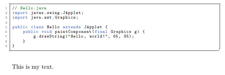 Elegant Margin In Listing Environment Tex Latex Stack Exchange - Light Picture Collection - Mobile Quality