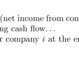 Long Text In Math Equation In Latex Tex Latex Stack Exchange