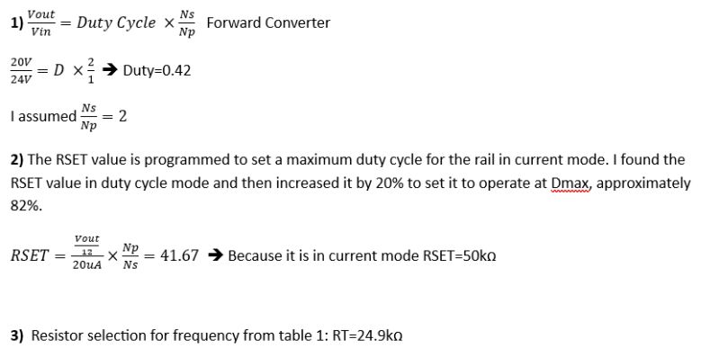 Resistors Simulation Issues In Forward Converter Current Mode Design - Best Ocean Designs in Desktop