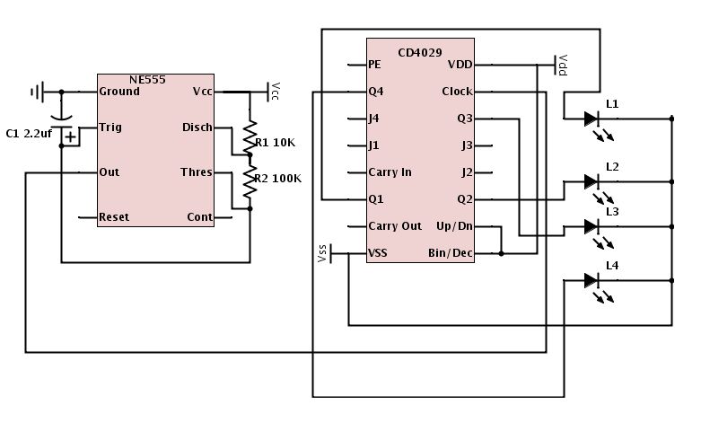 Integrated Circuit How To Design A Binary Counter With 4029 Binary - Download Classic Nature Texture | High Resolution