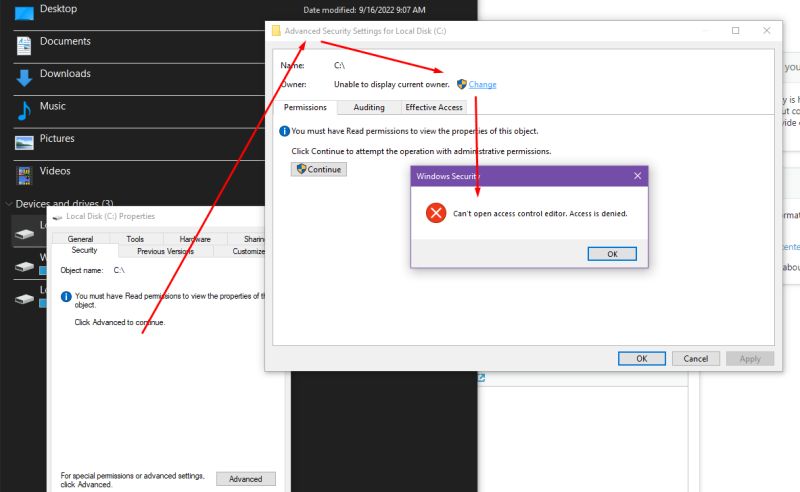 Windows Restricting Access To The C Drive Super User - Beautiful HD Dark Backgrounds | Free Download