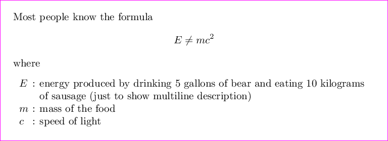 Spacing Equations And Defining Equation Variables Tex Latex Stack - Vintage Designs - Artistic Ultra HD Collection