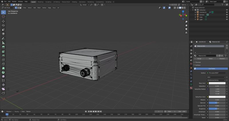 Texturing Removing Unwanted Part From Texture File Blender Stack - Elegant Gradient Illustration - HD