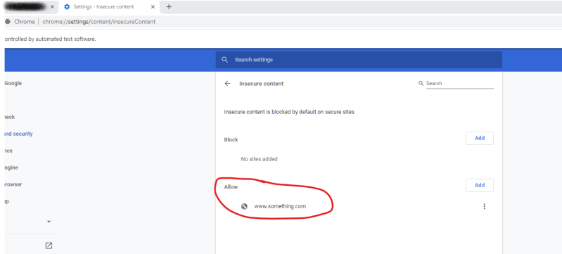 Google Chrome Insecure Content Blocked Stack Overflow - Best Minimal Photos in 4K