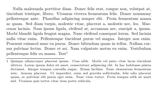 Horizontal Alignment Align Footnote Mark With Text Margin Tex - Download Perfect Minimal Illustration | 4K