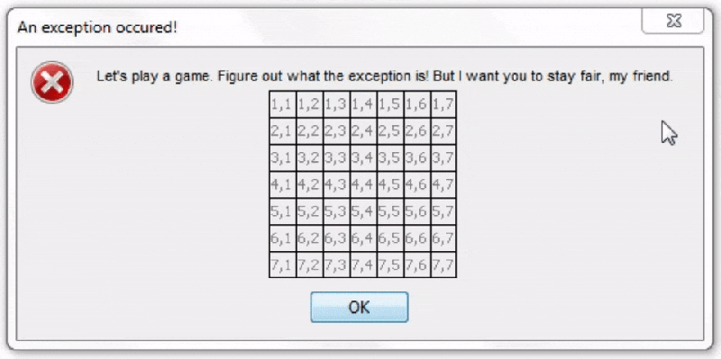 The Weird Error Message Gallery - Elegant Desktop Dark Patterns | Free Download