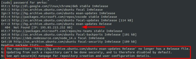 20 04 Error While Running Sudo Apt Update Command Ask Ubuntu - Classic Space Wallpaper - High Resolution