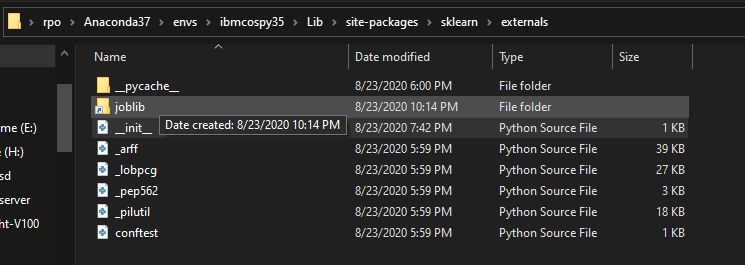 Python 3 X Importerror Cannot Import Name Joblib From Sklearn - Perfect Space Pattern - Desktop