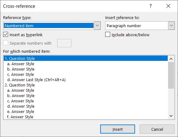 Microsoft Word Cross Reference Section And Page Number Super User - Dark Photos - High Quality Ultra HD Collection