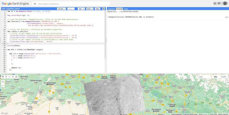 Google Earth Engine For Vegetation Indexes - Mountain Image Collection - High Resolution Quality