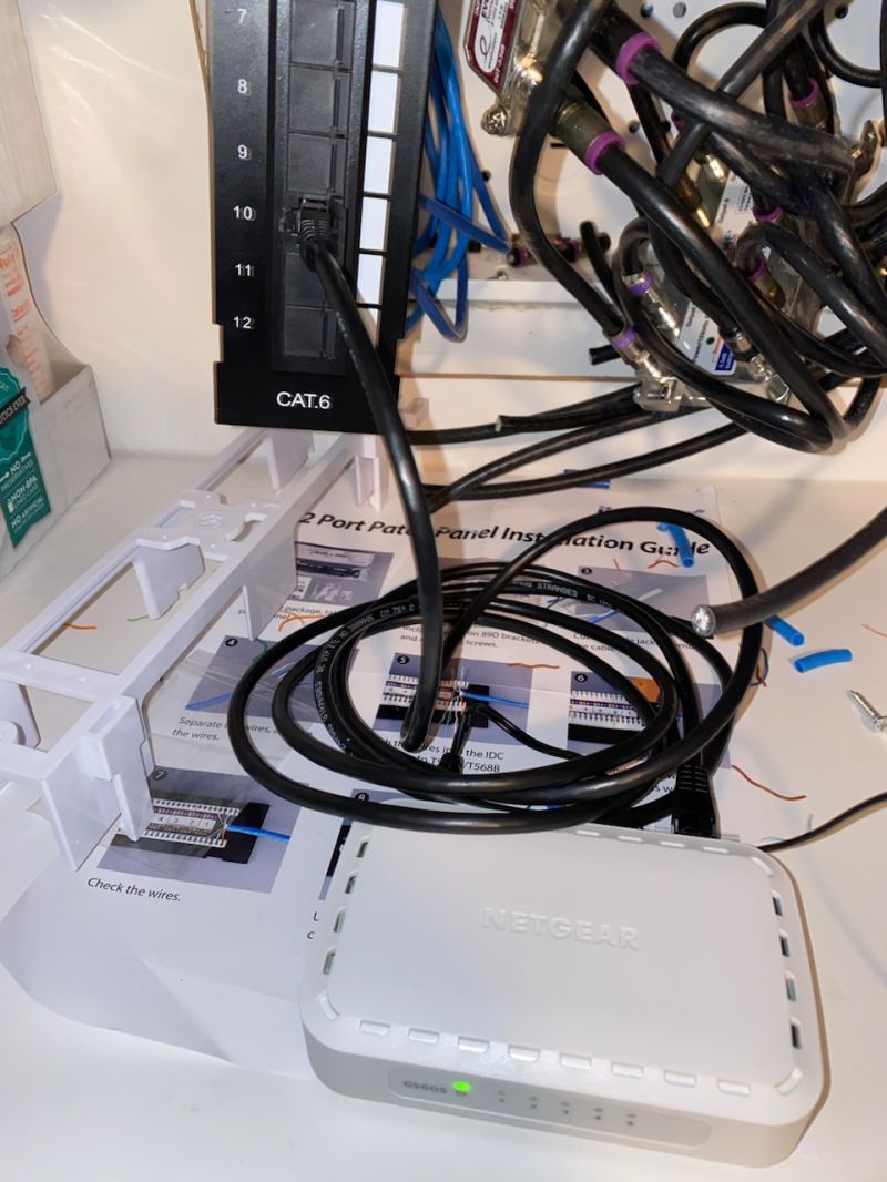 Networking Network Is There A Patch Panel Switch Combo Super User - Mountain Art Collection - High Resolution Quality