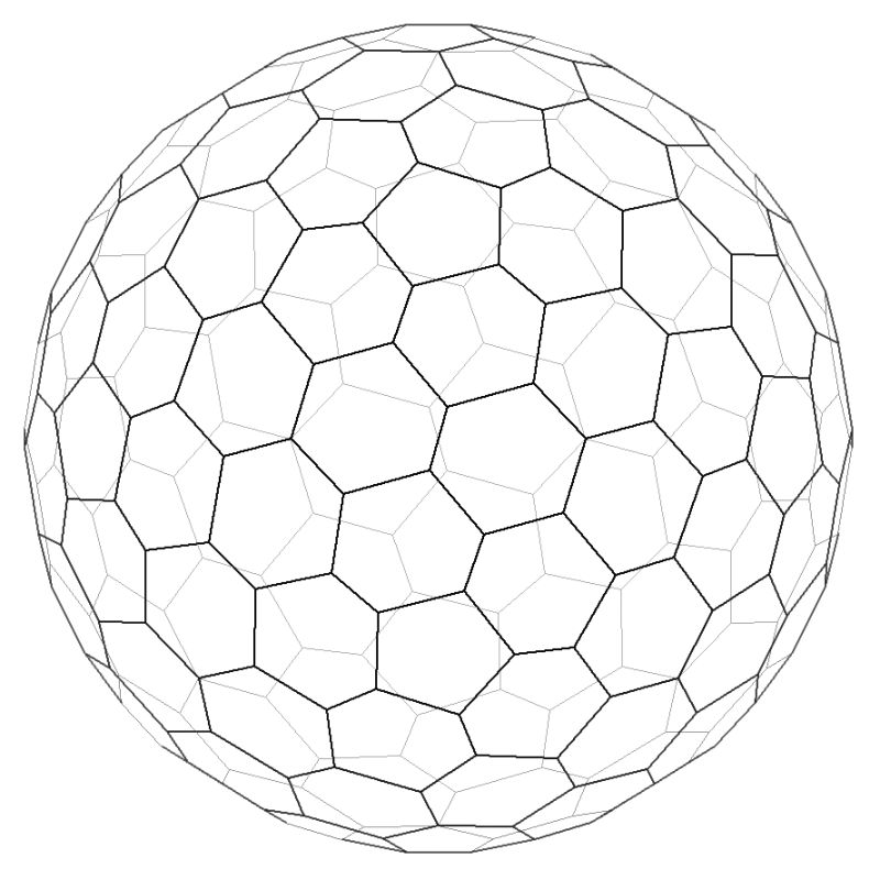 Pdf Geodesic Nets On Flat Spheres - High Resolution Dark Images for Desktop