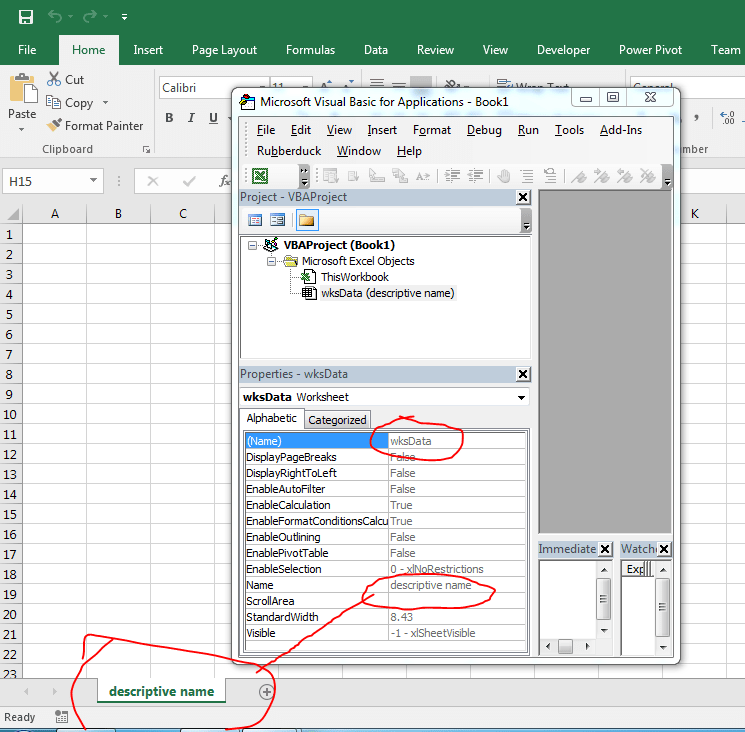 excel vba use sheet name as variable import sheets using