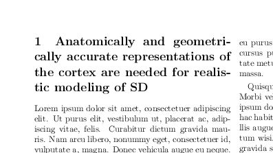 Sectioning Section Text Alignment Tex Latex Stack Exchange - Colorful Photos - Premium High Resolution Collection