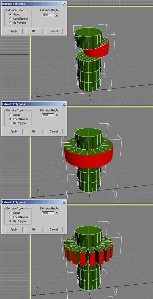 Modeling Extrude Faces Along Local Normals Blender Stack Exchange - Premium Light Art Gallery - Full HD