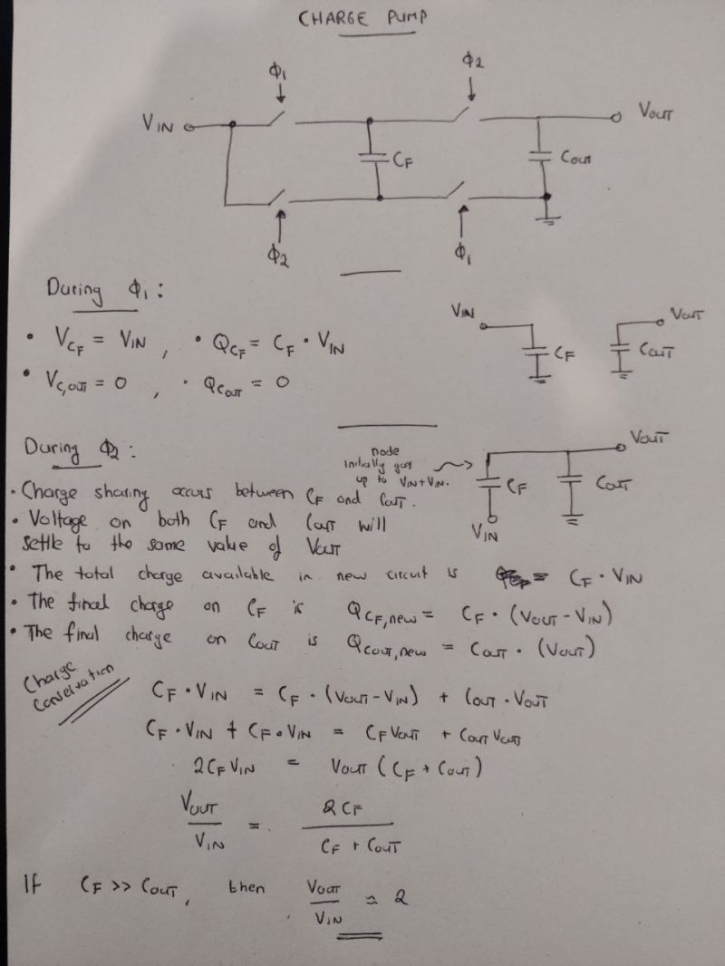 Capacitor Is This Charge Pump Analysis Correct Electrical - Premium Colorful Design Gallery - Retina