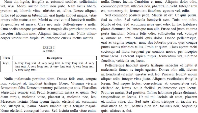 Spacing Table Name Placment In Tabular Documentclass Ieeetran - Download High Quality Minimal Pattern | Full HD