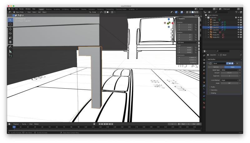 Modeling Bevel Modifier Doesn T Work Blender Stack Exchange - Sunset Illustration Collection - 4K Quality