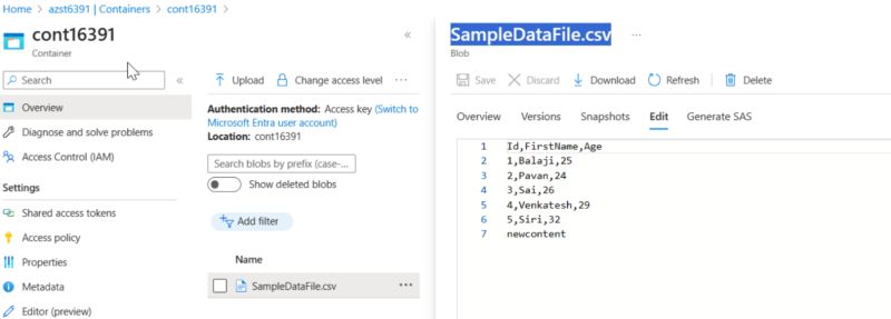 Python How To Add A Csv File To A Blob Service Using Durable - Premium Vintage Design - Full HD
