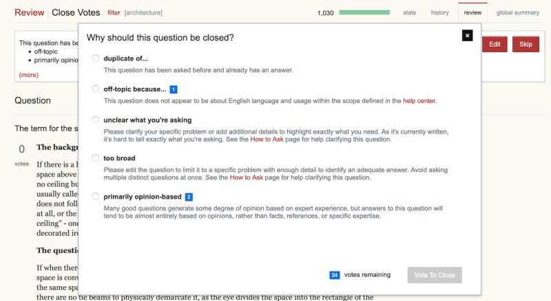 Close Dialog Misbehavior Meta Stack Exchange - Premium City Illustration Gallery - Retina