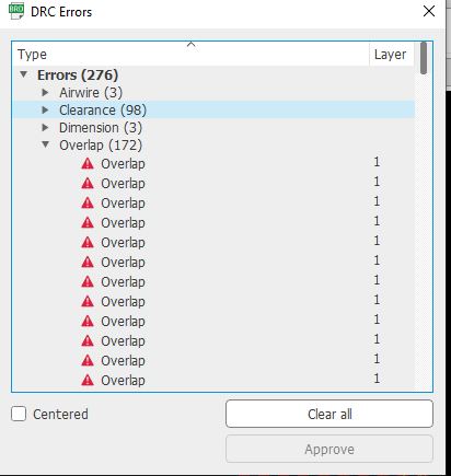 Drc Eagle Clearance Errors And Display Errors Electrical Engineering Stack Exchange - Best Vintage Photos in HD