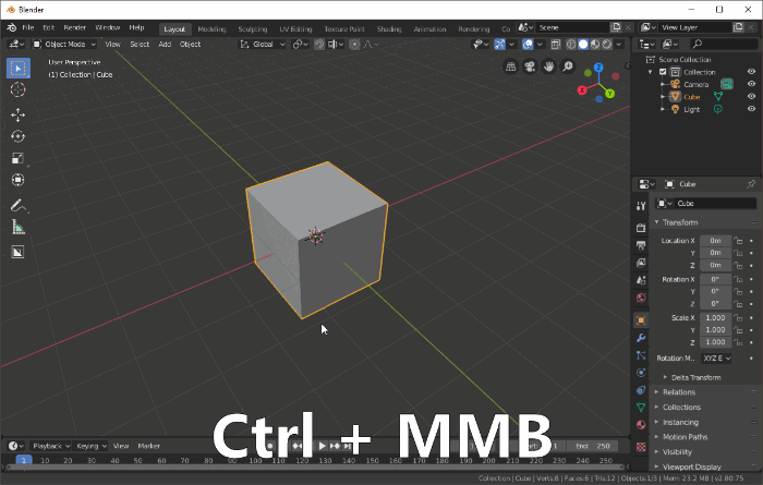 3d View How To Use Zooming In Blender S Viewport Blender Stack - Light Photo Collection - Ultra HD Quality
