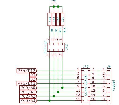4x4 Keypad Interface Issues Arduino Stack Exchange