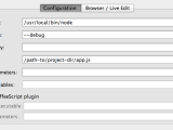 Webstorm Debugging Node Js Sails App Stack Overflow