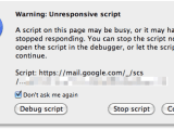 Firefox Do Not Ask Me Again Option For Unresponsive Scripts Isn T