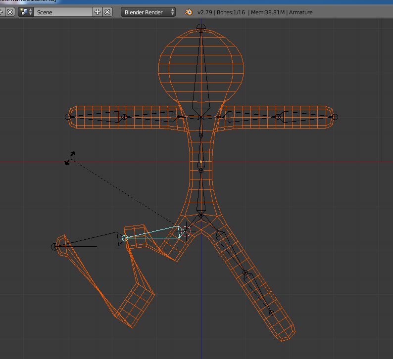 Rigging How Do I Make My Character Stretch Blender Stack Exchange - Full HD Sunset Wallpapers for Desktop