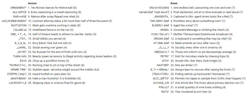 Cryptic Crossword 2 Real Puzzling Stuff - Ultra HD Abstract Texture - Desktop