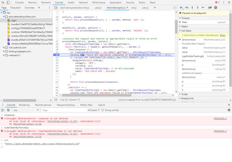 Javascript Cannot Access Local Variable In Console When Debugging Reactjs In Browser Stack - High Resolution Landscape Illustrations for Desktop