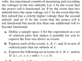 Probability Sample Space And Events Problem Mathematics Stack Exchange