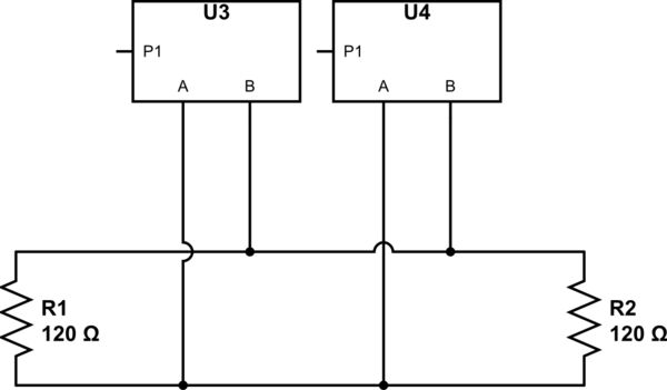 Differential Rs485 Termination Electrical Engineering Stack Exchange - Landscape Wallpaper Collection - 4K Quality