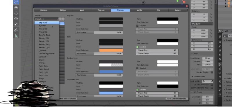 Interface How To Restore Default Theme Presets Blender Stack Exchange - Premium City Photo - Mobile