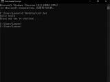 Command Prompt Can Run Batch File But Cmd Can Not Stack Overflow