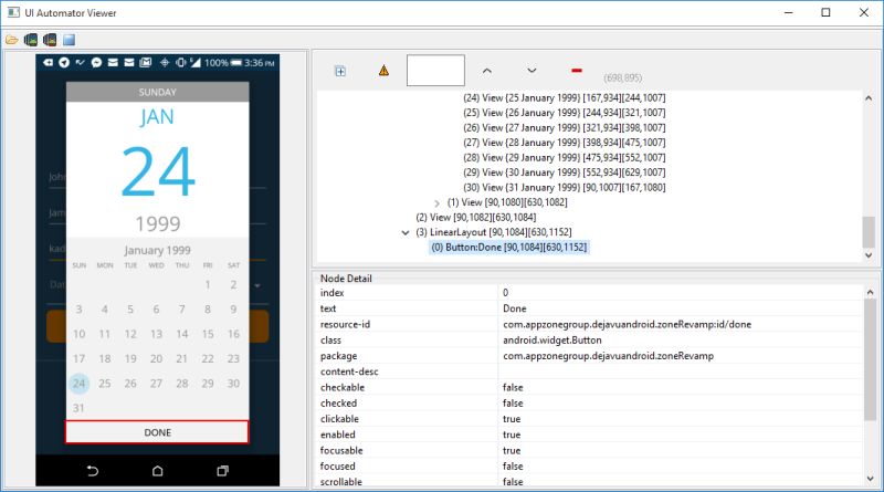 Android Selecting Date From A Calendar Plugin Using Appium And - Classic Vintage Illustration - Mobile