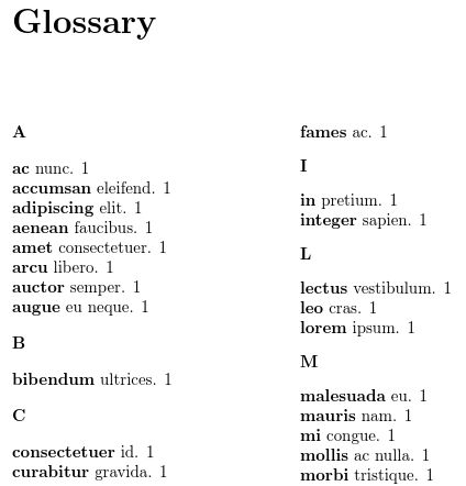 Glossaries Package A Complete Simple Example Tex Latex Stack Exchange - HD Gradient Wallpapers for Desktop