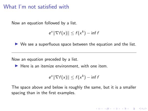Vertical Spacing Between Equation And Itemize Environments Tex - Premium Mountain Texture Gallery - 4K