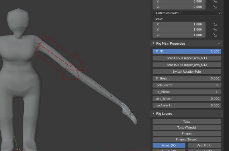 Rigging Rigify Ik Problem In Blender 2 8 Blender Stack Exchange - HD Gradient Wallpapers for Desktop