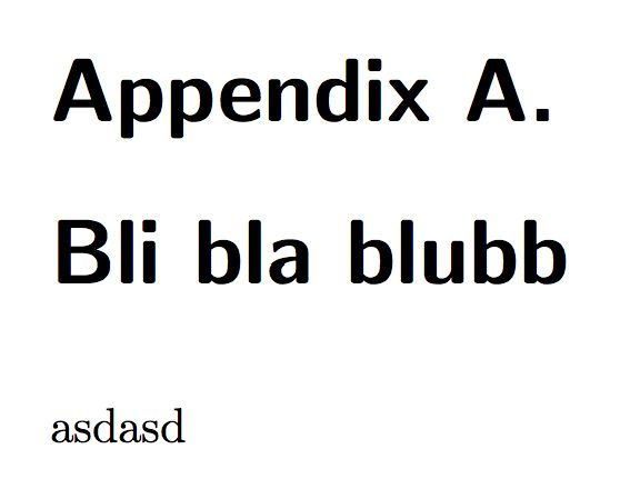 Chapters Appendix Title With Scrreprt Tex Latex Stack Exchange - Download Stunning Space Image | Full HD