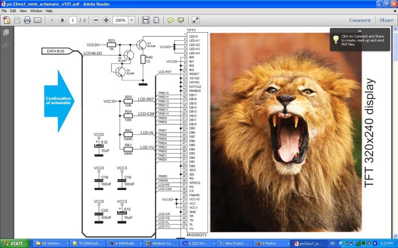 Avr Simulating Tft Lcd Ili9341 With Proteus V8 3 Electrical - Best Minimal Photos in Retina