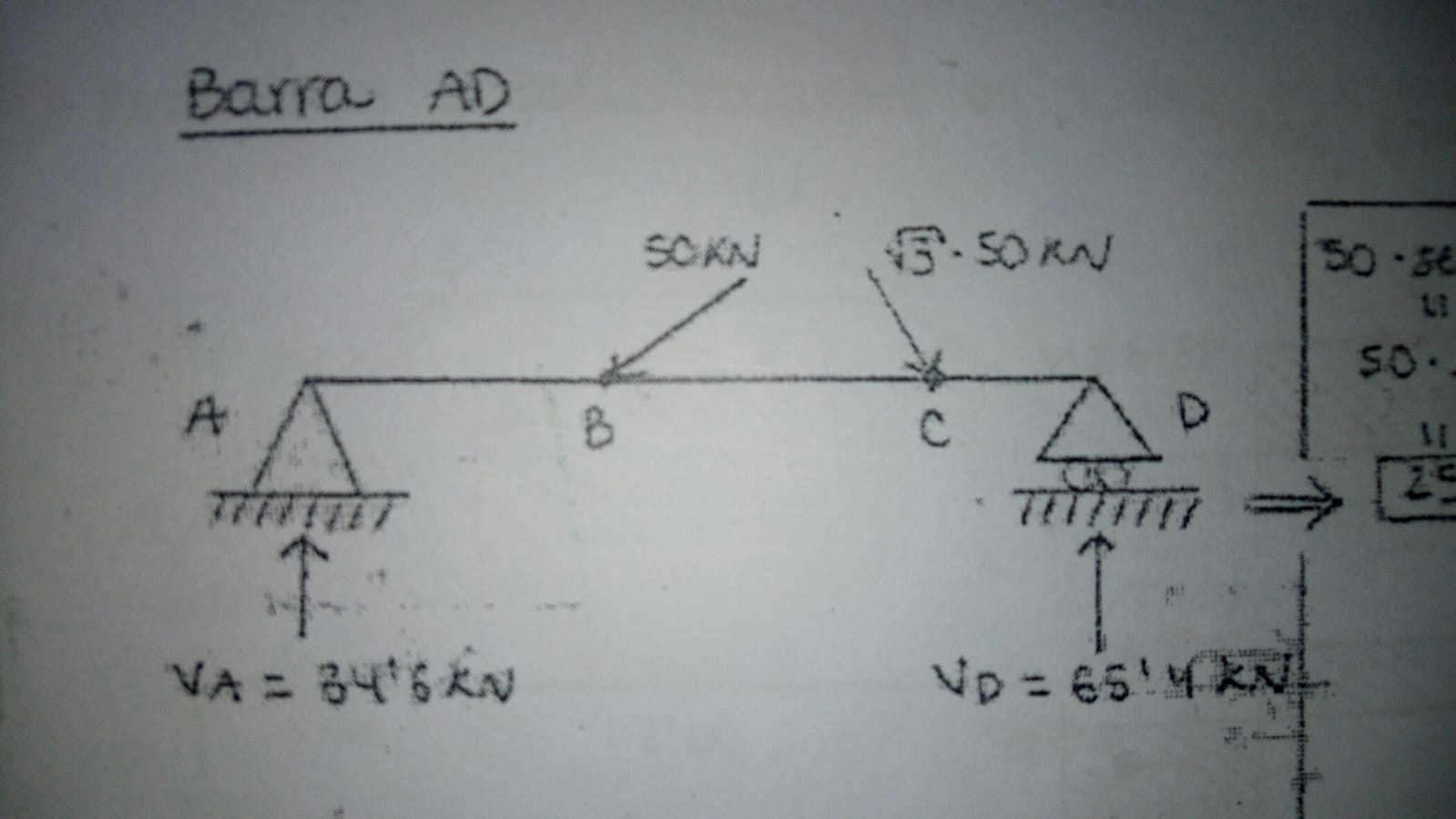 Determine The Horizontal And Vertical Ponents Of Reaction At The Supports Determine the components of reaction at these bearings.