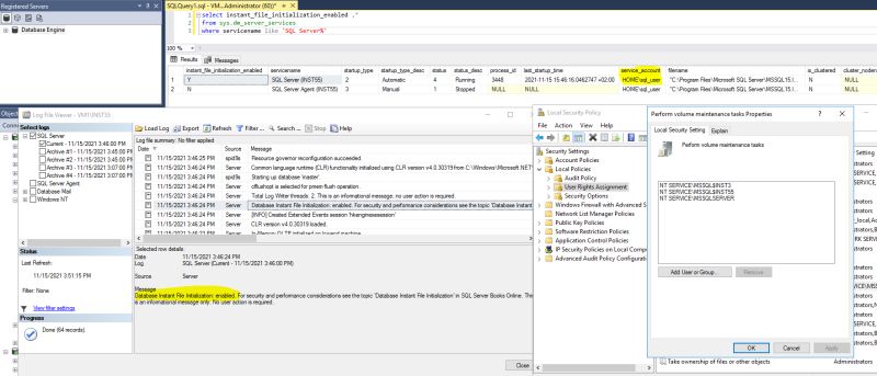 Sql Server 2016 Perform Volume Maintenance Dba From The Cold - Minimal Designs - Incredible Desktop Collection