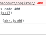 Django 400 Bad Request Status Code When Making Request With Axios In