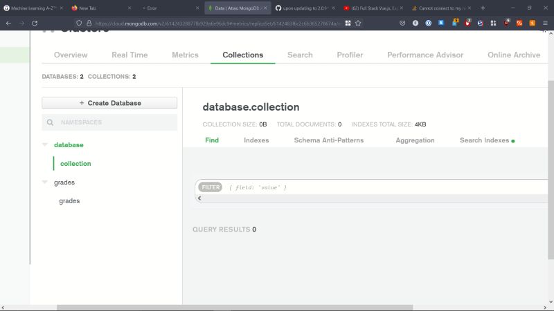 Javascript Connection Error In Mongodb Client In Vs Code Stack Overflow - Ocean Photos - High Quality Desktop Collection