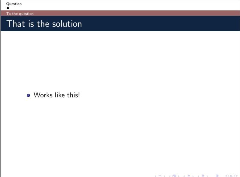Remove Subsection Header In Ilmenau Beamer Theme Tex Latex Stack - Premium Minimal Illustration Gallery - Mobile