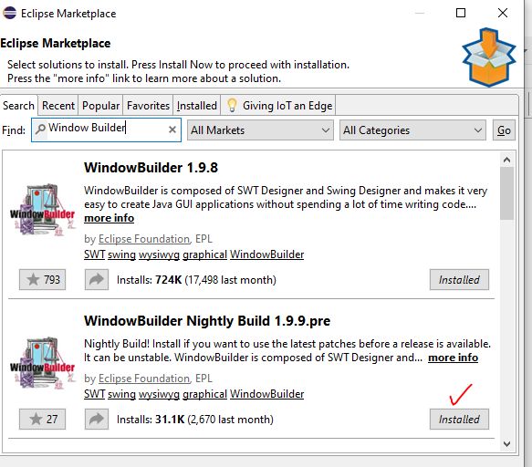 Eclipse On Java 17 Windowbuilder Was Not Able To Show The Gui Wbp Component Xml Description - Incredible Ocean Texture - HD